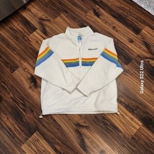 Vintage Wilbur Soot Polaroid 1/4 zip Fleece